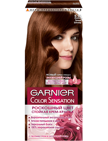Краска для волос Garnier Color Sensation 5.35 Пряный шоколад